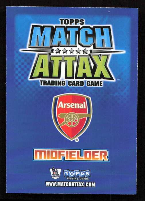 Topps Match Attax PL 2008/2009 Arsenal - Emmanuel Eboue