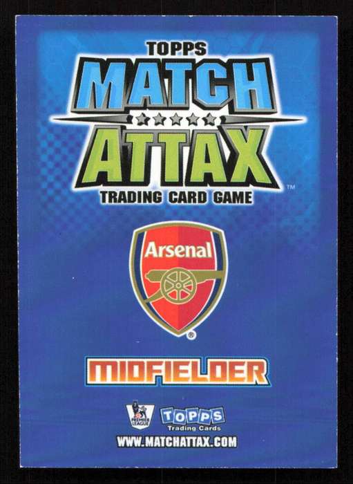 Topps Match Attax PL 2008/2009 Arsenal - Abou Diaby