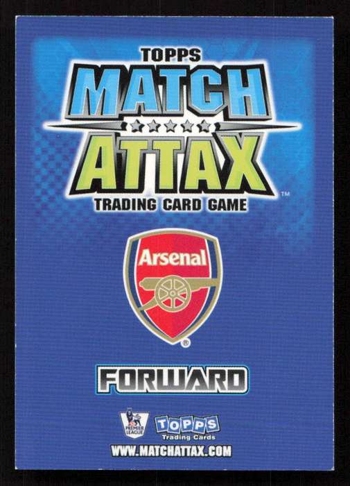 Topps Match Attax PL 2008/2009 Arsenal - Robin Van Persie