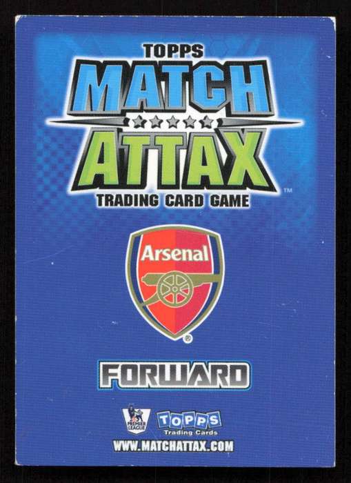 Topps Match Attax PL 2008/2009 Arsenal - Theo Walcott