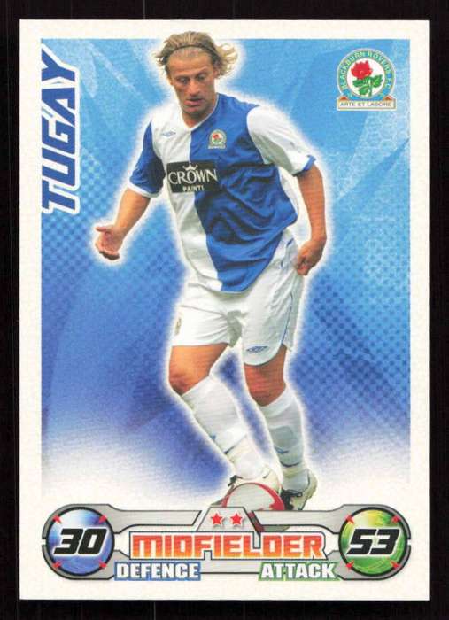 Topps Match Attax PL 2008/2009 Blackburn Rovers - Tugay