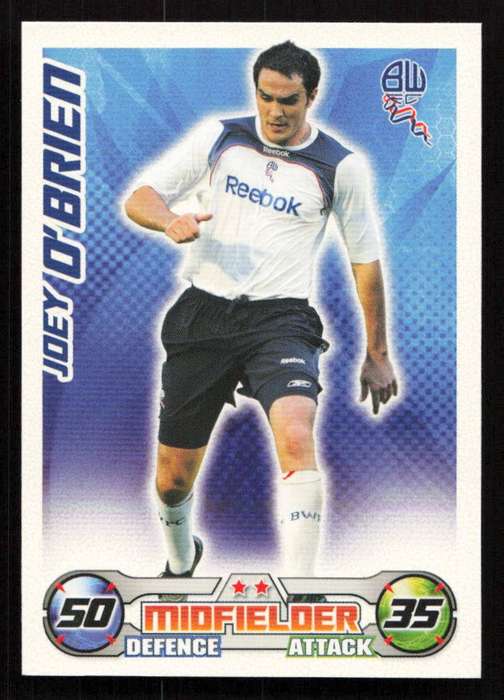 Topps Match Attax PL 2008/2009 Bolton Wanderers - Joey O'Brien