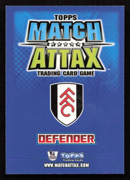 Topps Match Attax PL 2008/2009 Fulham - John Pantsil