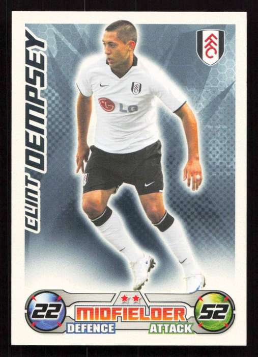 Topps Match Attax PL 2008/2009 Fulham - Clint Dempsey