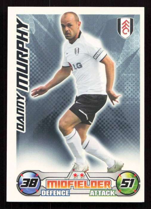 Topps Match Attax PL 2008/2009 Fulham - Danny Murphy