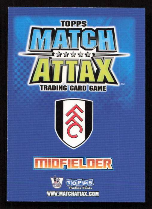 Topps Match Attax PL 2008/2009 Fulham - Danny Murphy