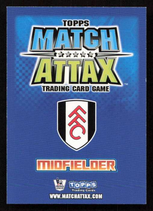 Topps Match Attax PL 2008/2009 Fulham - Leon Andreasen