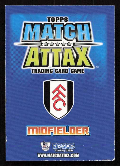 Topps Match Attax PL 2008/2009 Fulham - Simon Davies