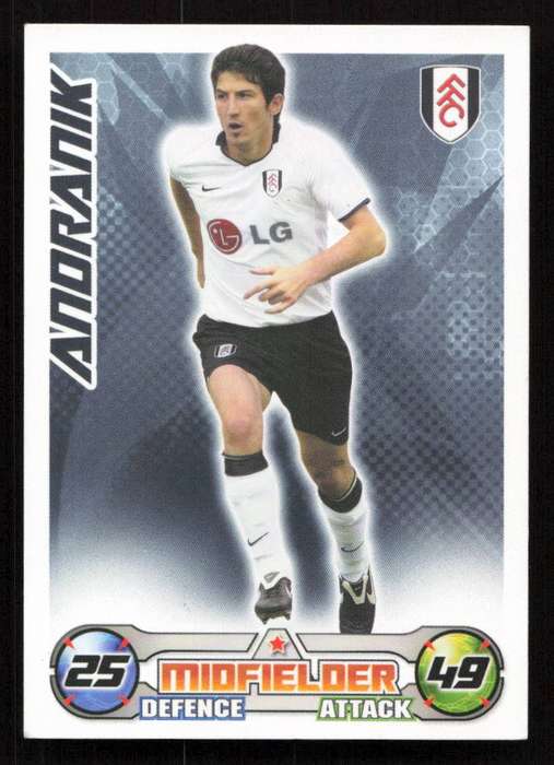Topps Match Attax PL 2008/2009 Fulham - Andranik