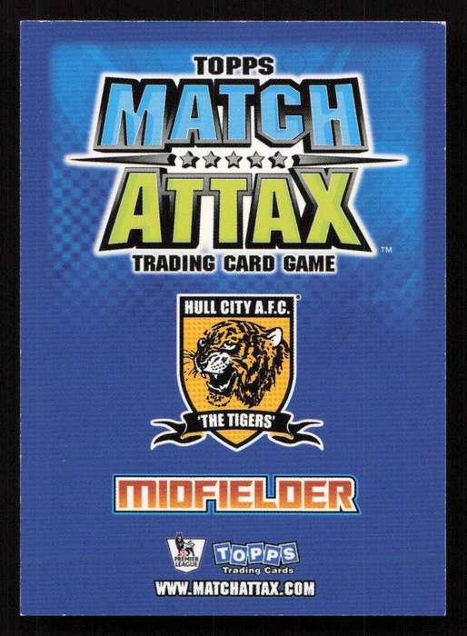 Topps Match Attax PL 2008/2009 Hull City - Nick Barmby Man of the Match