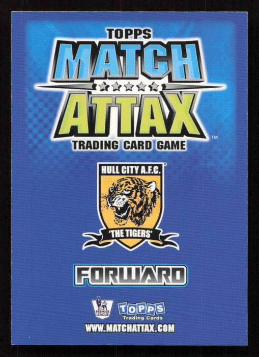 Topps Match Attax PL 2008/2009 Hull City - Dean Windass
