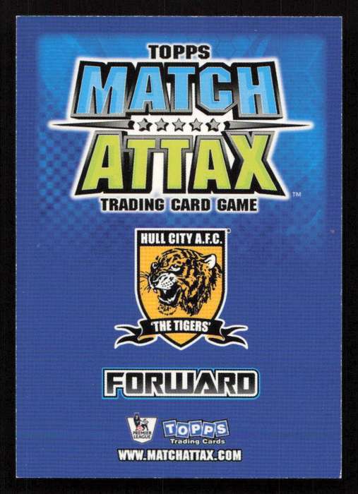 Topps Match Attax PL 2008/2009 Hull City - Dean Windass Man of the Match