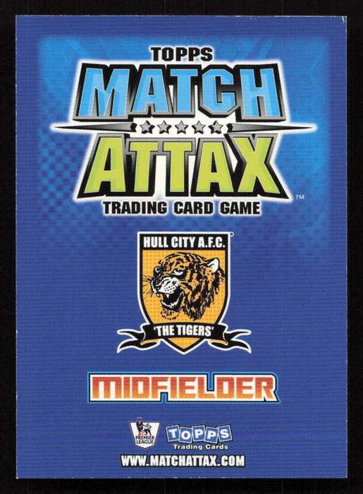 Topps Match Attax PL 2008/2009 Hull City - George Boateng