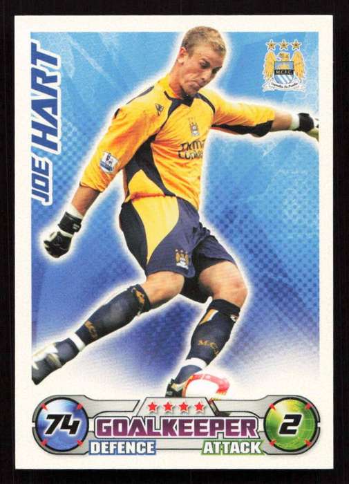 Topps Match Attax PL 2008/2009 Manchester City - Joe Hart