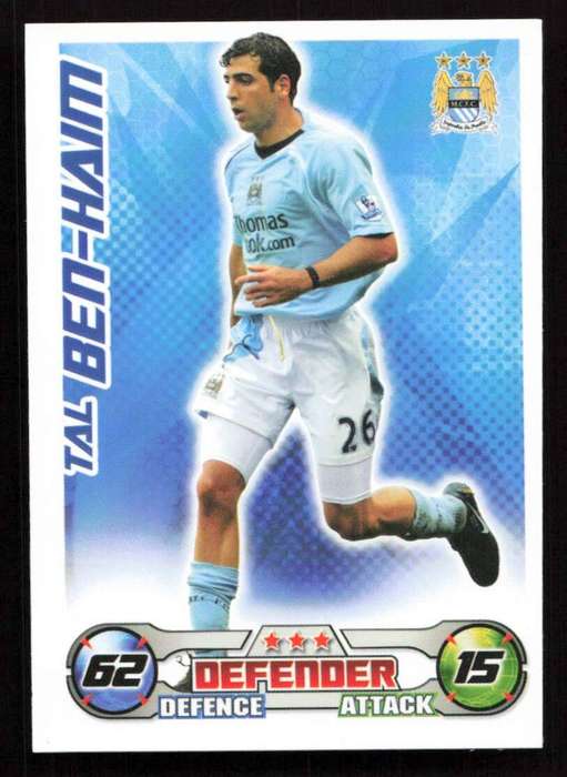 Topps Match Attax PL 2008/2009 Manchester City - Tal Ben-Haim