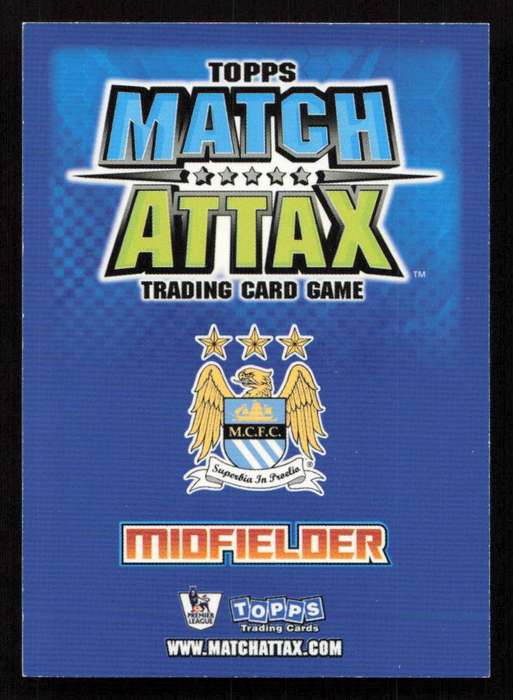 Topps Match Attax PL 2008/2009 Manchester City - Stephen Ireland
