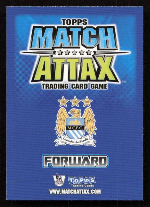 Topps Match Attax PL 2008/2009 Manchester City - Darius Vassell