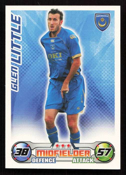 Topps Match Attax PL 2008/2009 Portsmouth - Glen Little