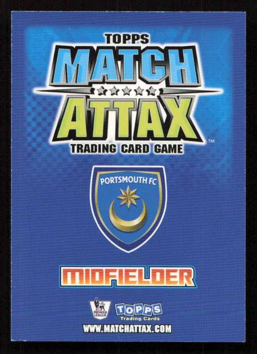 Topps Match Attax PL 2008/2009 Portsmouth - Papa Bouba Diop