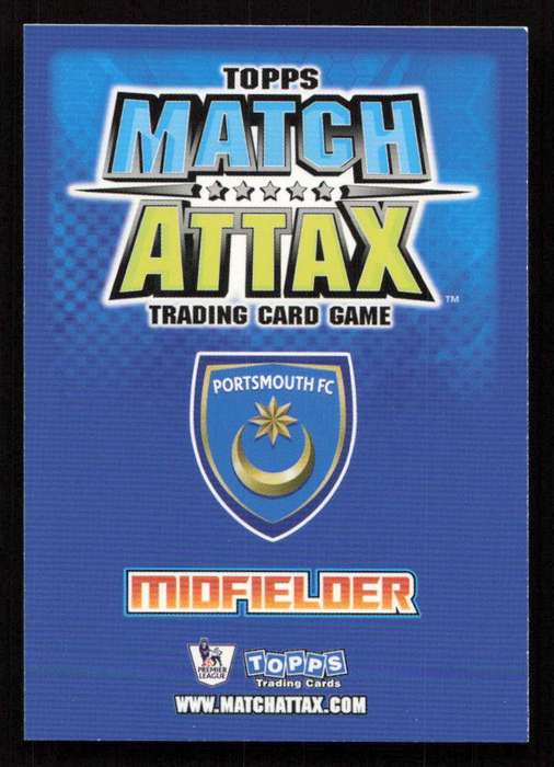 Topps Match Attax PL 2008/2009 Portsmouth - Sean Davis
