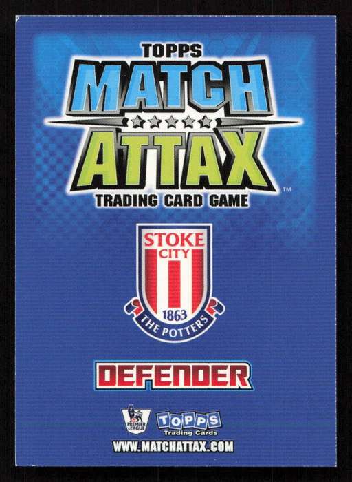 Topps Match Attax PL 2008/2009 Stoke City - Abdoulaye Faye