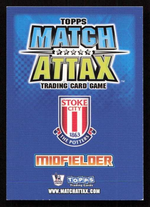 Topps Match Attax PL 2008/2009 Stoke City - Salif Diao