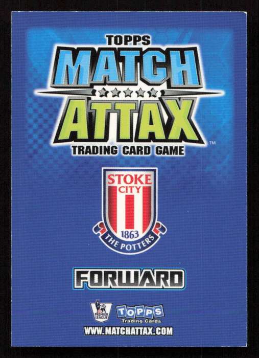 Topps Match Attax PL 2008/2009 Stoke City - Dave Kitson Man of the Match