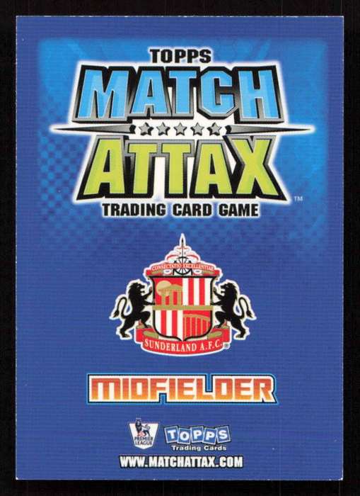 Topps Match Attax PL 2008/2009 Sunderland - Teemu Tainio