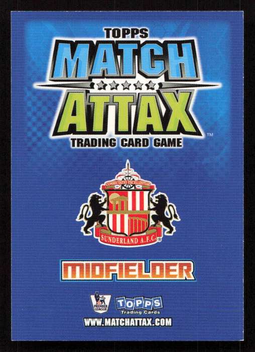 Topps Match Attax PL 2008/2009 Sunderland - Andy Reid