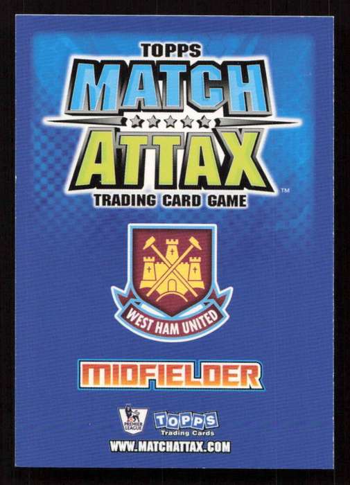 Topps Match Attax PL 2008/2009 West Ham United - Julien Faubert