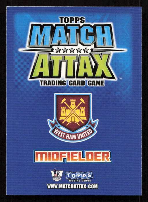 Topps Match Attax PL 2008/2009 West Ham United - Kieron Dyer