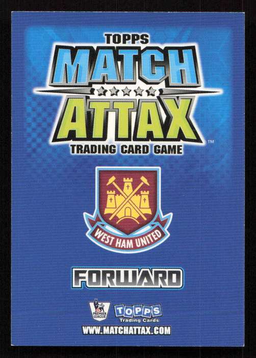 Topps Match Attax PL 2008/2009 West Ham United - Craig Bellamy