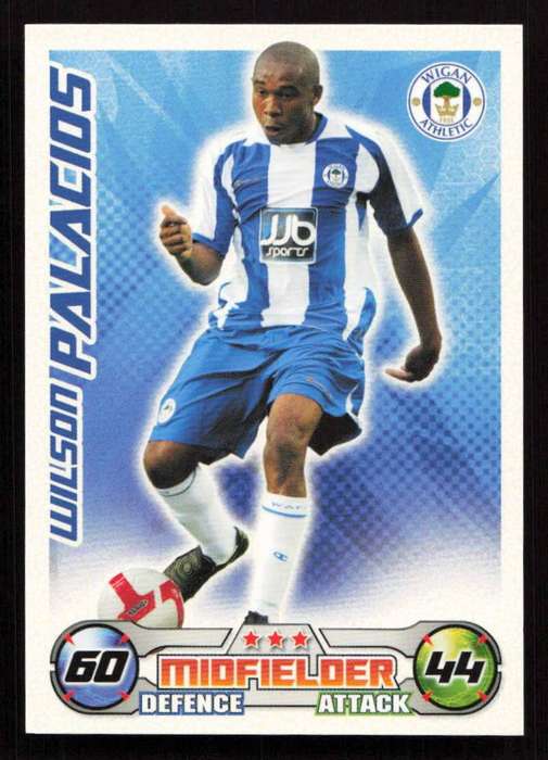 Topps Match Attax PL 2008/2009 Wigan Athletic - Wilson Palacios
