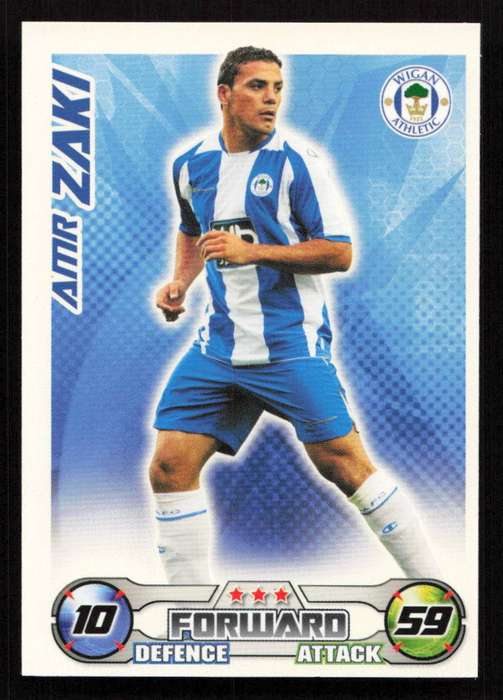 Topps Match Attax PL 2008/2009 Wigan Athletic - Amr Zaki