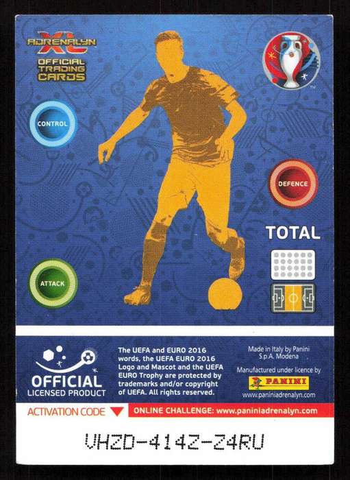 Panini UEFA Euro 2016 / XL Adrenalyn  - Northern Ireland - Oliver Norwood