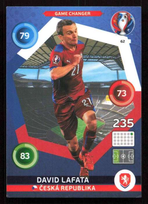 Panini UEFA Euro 2016 / XL Adrenalyn  - Ceska Republika - David Lafata