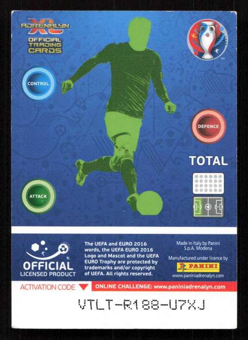 Panini UEFA Euro 2016 / XL Adrenalyn  - Ceska Republika - David Lafata