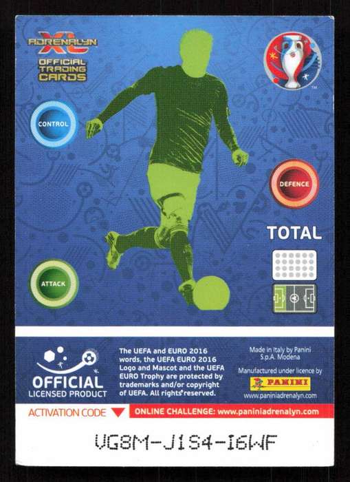 Panini UEFA Euro 2016 / XL Adrenalyn  - Ceska Republika - Milan Skoda