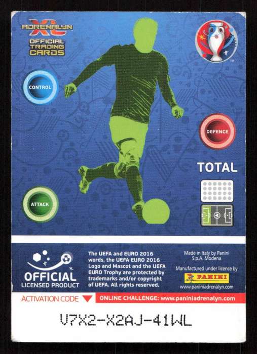 Panini UEFA Euro 2016 / XL Adrenalyn  - England - Harry Kane
