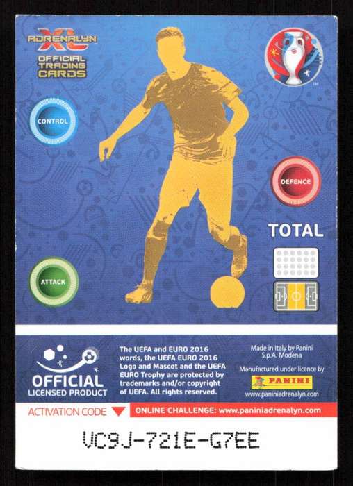 Panini UEFA Euro 2016 / XL Adrenalyn  - Republic of Ireland - James McCarthy