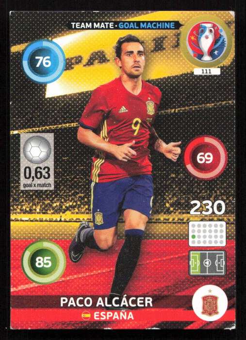 Panini UEFA Euro 2016 / XL Adrenalyn  - Espana - Paco Alcacer