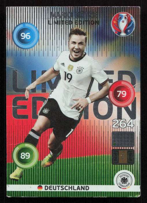 Panini UEFA Euro 2016 / XL Adrenalyn  - Deutschland - Mario Gotze Limited Edition