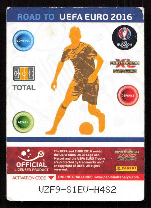 Panini UEFA Euro 2016 / XL Adrenalyn  - Deutschland - Kevin De Bruyne