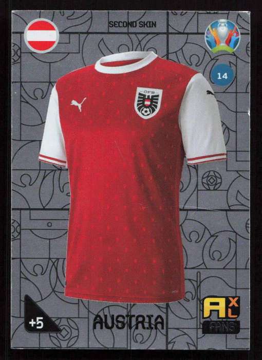 Panini UEFA Euro 2020 / XL Adrenalyn - Austria - Second Skin