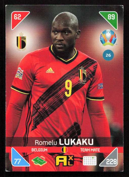 Panini UEFA Euro 2020 / XL Adrenalyn - Belgium - Romelu Lukaku