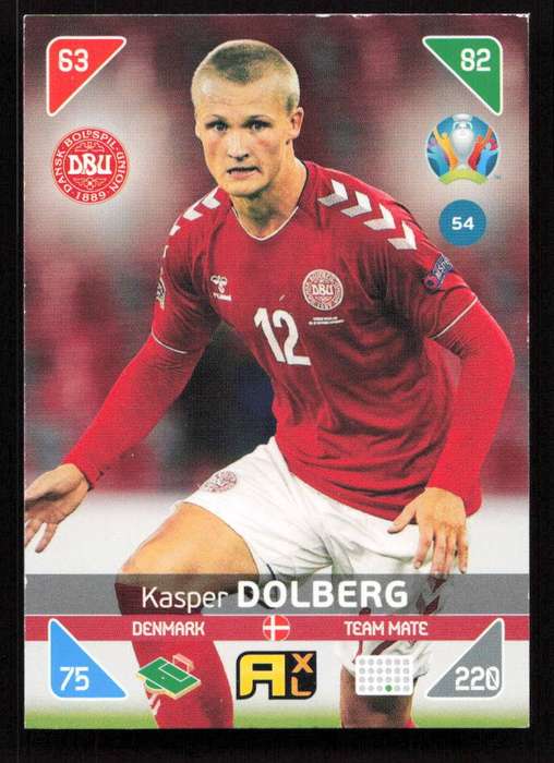 Panini UEFA Euro 2020 / XL Adrenalyn - Denmark - Kasper Dolberg