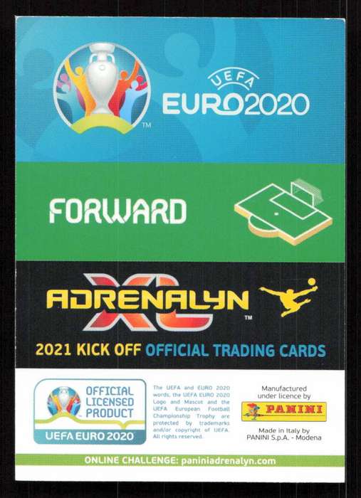 Panini UEFA Euro 2020 / XL Adrenalyn - Denmark - Kasper Dolberg