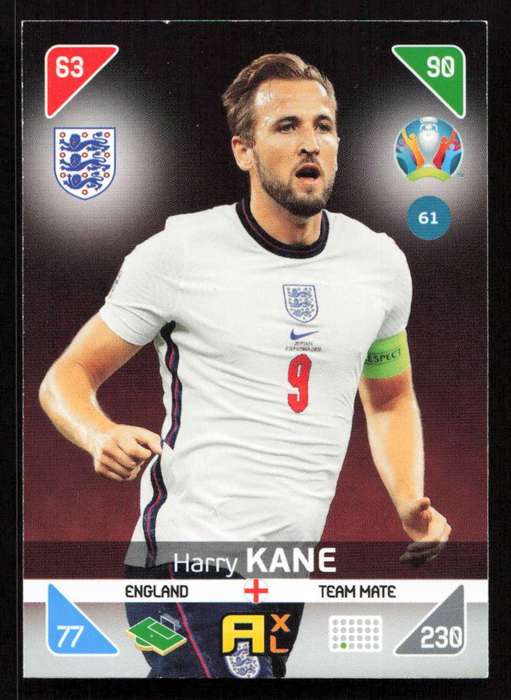 Panini UEFA Euro 2020 / XL Adrenalyn - England - Harry Kane