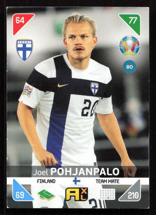 Panini UEFA Euro 2020 / XL Adrenalyn - Finland - Joel Pohjanpalo