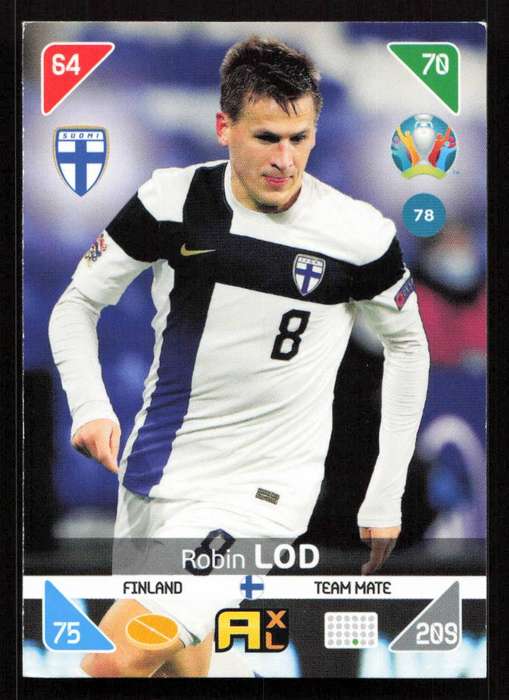 Panini UEFA Euro 2020 / XL Adrenalyn - Finland - Robin Lod
